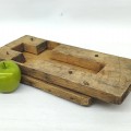 Antique wooden maple sugar mold - 2