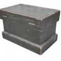 Antique little wooden pine box  - 3