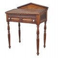 Antique pine desk, late 19th century  - 1