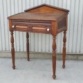 Antique pine desk, late 19th century  - 8