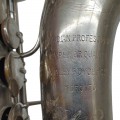 Brass saxophone, music instrument  - 3