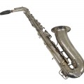 Brass saxophone, music instrument  - 1