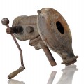 Ancien soufflet de forge en fonte  - 1