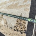 Vintage folk art hooked rug  - 2