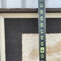 Vintage folk art hooked rug  - 3