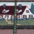 Hooked carpet, rug  - 2
