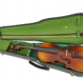 Ancien violon avec boîtier  - 1