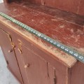 Ancienne armoire 4 portes, restaurée en vaisselier ouvert dans le passé - 4