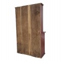 Ancienne armoire 4 portes, restaurée en vaisselier ouvert dans le passé - 7