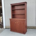 Ancienne armoire 4 portes, restaurée en vaisselier ouvert dans le passé - 8