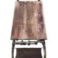 Ancienne balance à grain, balance à cochon, idéal comme table de salon - 3
