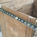 Ancienne boîte pour ranger le bois de chauffage  - 4