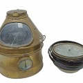 Antique boat brass compass (take a look of others pictures) - 2