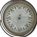 Antique boat brass compass (take a look of others pictures) - 3