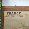 Ancienne carte géographique de la France, map - 2