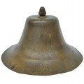 Antique metal bell with attractive aged patina. - 1