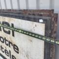 Vintage garage advertising sign  - 2