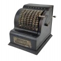 Ancienne machine à additionner American Adding Machine à manivelle. - 1