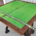 Antique cards gaming table  - 9