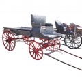 Ancienne voiture express à cheval , calèche, buggy - 1