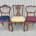 Anciennes chaises Victoriennes  - 3