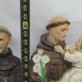 Vintage plaster religious statues  - 2