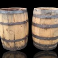 Wooden vintage barrels - 1