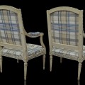 Anciens fauteuils rembourrés, chaises - 3