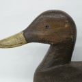 Wooden duck decoy by Claude Desaulniers - 2