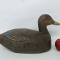 Wooden duck decoy by Claude Desaulniers - 4