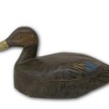 Wooden duck decoy by Claude Desaulniers - 1