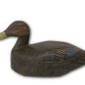 Appelant attribué à Claude Desaulniers, canard en bois  - 1