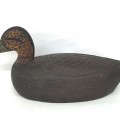 Duck hunting decoy, carved by Arthur ''pit'' Boucher - 4