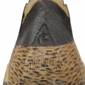 Wooden decoy signed Léo Chagnon  - 3