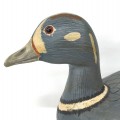 Wooden duck decoy carved by Leo Chagnon  - 3