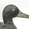 Vintage wooden duck decoy, Arthur Boucher  - 2