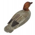 Appelant de chasse, canard en bois décoratif signé Léo Chagnon  - 3