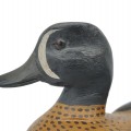 Appelant de chasse, canard décoratif en bois  - 2