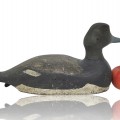 Appelant de chasse, canard décoratif en bois  - 4