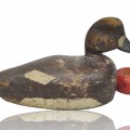 Wooden hunting duck decoy - 4