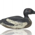 Vintage wooden decoy by Hormidas Viau - 1