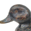 Wooden duck hunting decoy by Henri Laviolette - 2