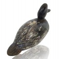 Wooden duck hunting decoy by Henri Laviolette - 3