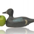 Appelant de chasse, sarcelle sculpté en bois, canard, leurre - 4