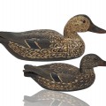 Vintage decoys signed Leo Chagnon from Sorel  - 1