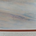 Signed Yvonne Bolduc winter watercolor - 3