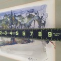 Aquarelle Stelio Sole, tableau, peinture  - 3