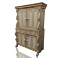 Armoire antique 14 caissons, corniche remplacée dans le passé - 1