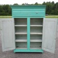 2 drawers, 2 doors armoire, antique cupboard - 11