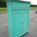 2 drawers, 2 doors armoire, antique cupboard - 6